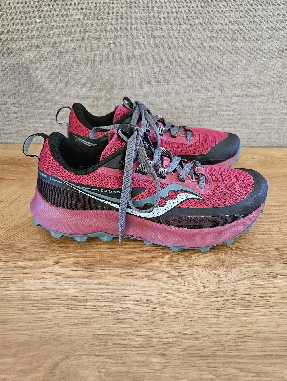 Saucony Women's Peregrine 13 Trail Running Shoes Size 9 - Picture 3 of 12